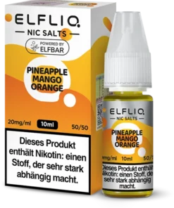 Elfliq by Elfbar – Liquid Pineapple Mango Orange – 20 mg/ml