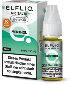 Elfliq by Elfbar – Liquid Menthol – 10 mg/ml