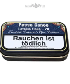 Gladora Tobacco Pesse Canoe Latakia Flake 20 Pfeifentabak Dose