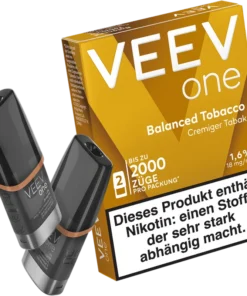 VEEV ONE PODS Balanced Tobacco 20 mg/ml (2 Pods)