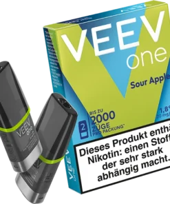 VEEV ONE PODS Sour Apple 20 mg/ml (2 Pods)