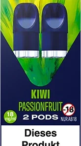 blu pod Kiwi Passionfruit 18 mg/ml (2 Pods)