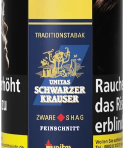 Unitas Schwarzer Krauser Tabak