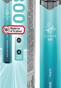 Elfbar 800 Blue Razz Lemonade 0 mg/ml Einweg E-Zigarette