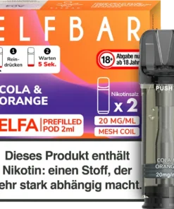 Elfbar Elfa Pods Cola & Orange 20 mg/ml (2er Pack)