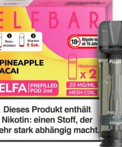 Elfbar Elfa Pods Pineapple Acai 20 mg/ml (2er Pack)