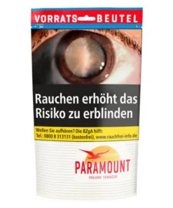 Paramount Volumentabak Beutel Vorratsbeutel Zip-Bag