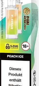 Flerbar – Pod Peach Ice 20 mg/ml (2 Stück pro Packung)