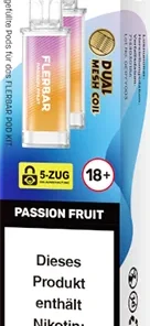 Flerbar – Pod Passion Fruit 20 mg/ml (2 Stück pro Packung)