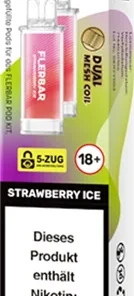Flerbar – Pod Strawberry Ice 20 mg/ml (2 Stück pro Packung)