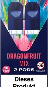 blu pod Dragonfruit Mix 18 mg/ml (2 Pods)