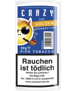 Crazy Golden / Honey Pfeifentabak Pouch