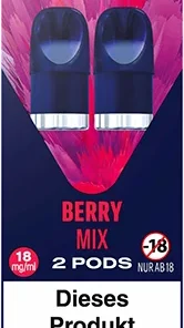 blu pod Berry Mix 18 mg/ml (2 Pods)