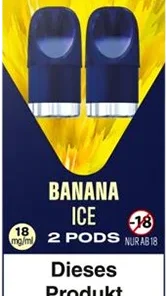 blu pod Banana Ice 18 mg/ml (2 Pods)