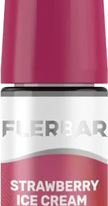 Flerbar Liquid – Strawberry Ice Cream – Nikotinsalz Liquid 10 mg/ml