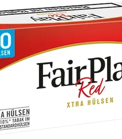 Fair Play Red Xtra Zigarettenhülsen