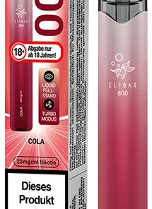Elfbar 800 Cola 20 mg/ml Einweg E-Zigarette