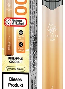 Elfbar 800 Pineapple Coconut 20 mg/ml Einweg E-Zigarette