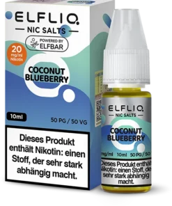 Elfliq by Elfbar – Liquid Coconut Blueberry – 20 mg/ml