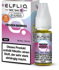 Elfliq by Elfbar – Liquid Frozen Berries – 10 mg/ml