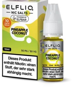 Elfliq by Elfbar – Liquid Pineapple Coconut – 10 mg/ml