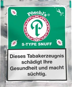 Pöschl’s S-Type Snuff-Tütchen – Schnupfpulver
