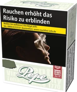 Pepe Fine Green 3XL-Box Zigaretten