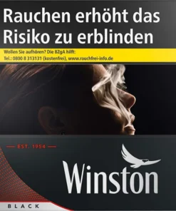 Winston Zigaretten Black BP XXL