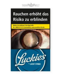 Lucky Strike Crafted Blue Zigaretten Original Pack