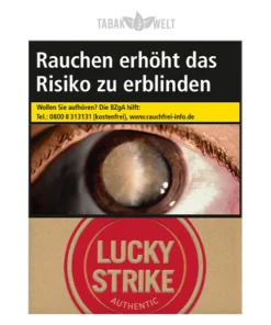 Lucky Strike Authentic Red Zigaretten Xtra