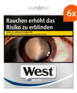 Stange West Silver Zigaretten 4XL
