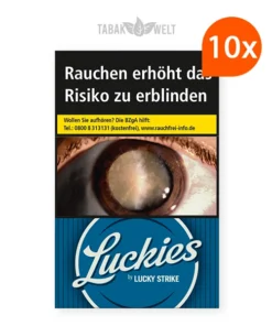 Stange Lucky Strike Crafted Blue Zigaretten Original Pack