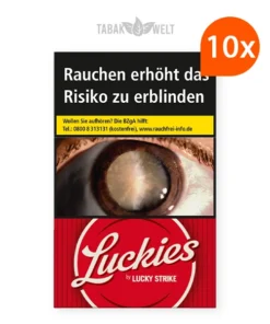Stange Lucky Strike Crafted Red Zigaretten Original Pack