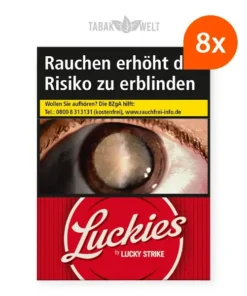 Stange Lucky Strike Crafted Red Zigaretten Giga