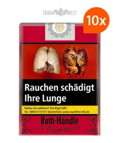 Stange Roth-Händle Plain Zigaretten ohne Filter