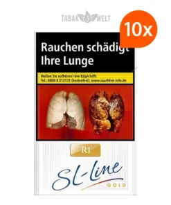 Stange R1 Gold Zigaretten Slim Line Original Pack