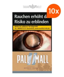 Stange Pall Mall Authentic Silver Zigaretten Original Pack