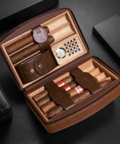 Reisehumidor mit Hygrometer
