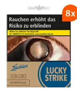 Stange Lucky Strike Authentic Blue Zigaretten Super