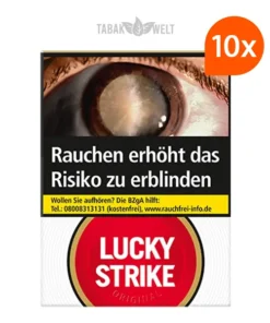 Stange Lucky Strike Original Red Zigaretten Original Pack