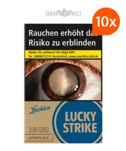 Stange Lucky Strike Authentic Blue Zigaretten Original Pack