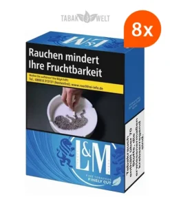 Stange L&M Blue Label Zigaretten 2XL