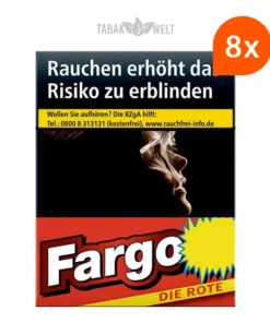 Stange Fargo Rot Zigaretten XL