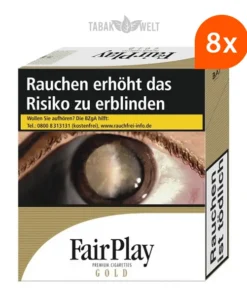 Stange Fair Play Gold Zigaretten XXXL
