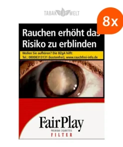 Stange Fair Play Filter Zigaretten Red XXL