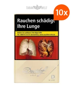 Stange Davidoff Gold Zigaretten SL-Line Original Pack
