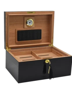 Zedernholz-Humidor-Box, Zigarrenetui, passend für 100-120