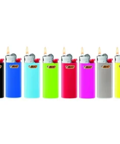 BIC Mini J25 Reibrad Feuerzeuge „Neutral“, 50er Display