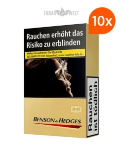 Stange Benson & Hedges Gold Zigaretten Original Pack L