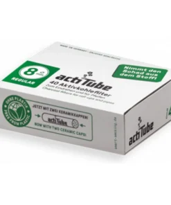 actiTube Aktivkohlefilter 8 mm 40er Pack